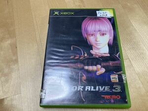 PC-21-250R ジャンク Xbox DEAD OR ALIVE 3