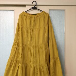 ロングスカート ティアードスカート GU