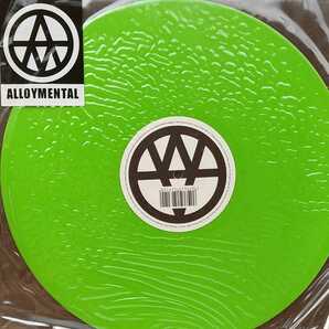 UK Electro/TECHNO Alloy Mental God is Green カラーヴァイナル使用 レコードの画像1