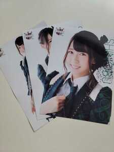 AKB48 茂木忍 A4サイズ生写真ポスター AKB48 CAFE&SHOP限定 3種コンプ.