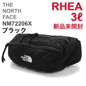 新品 ノースフェイス ウエストバッグ RHEA リーア NM72206X ブラック THE NORTH FACE