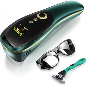 新品 Drhob 脱毛器 99万回 5段階調節 自動連射 ボディ フェイス 脇 VIO 適用 男女兼用 b 全身可能 軽量 家庭用 冷却ファン付 送料無料
