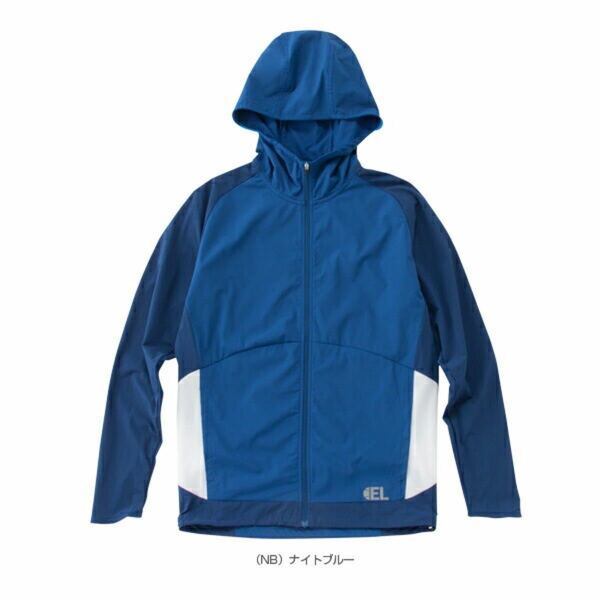 ellesse エレッセ テニスウェア トレーニングジャケット EM521121 ブルー(青) メンズXL 新品