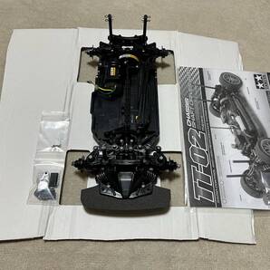 【XBシャーシのみ】タミヤ 1/10RC TT-02シャーシ(モーター付)