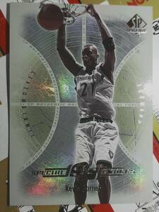】UD 2000-01 SP Authentic】SF7/ Kevin Garnett●Special Forces