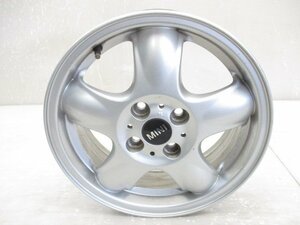 即決あり 1本のみ出品 MINI ミニクーパ― R55 R56 純正 ホイール 15 × 5.5J +45 PCD 100 4穴 6768498 (B029064)