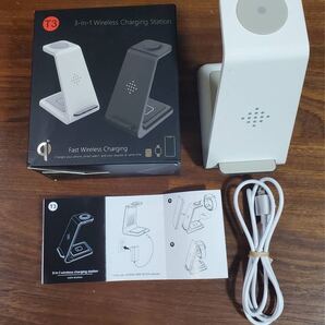 FEATURED BRAND ワイヤレス充電器 置くだけ充電 3 in 1充電器