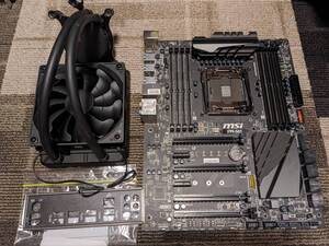 【中古】 マザーボード msi Intel X99-S01 Expressチップセット (SATA 6Gbps対応ポート×8 / M.2対応ポート×1)