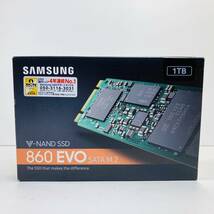 未開封　V-NAND SSD 860 EVO SATA M・2 1TB MZ-N6E1TO SAMSUNG サムスン_画像1