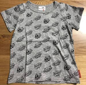 【即決 新品】だっこずし★半袖Tシャツ【100】グレー スシロー