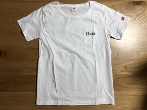 【即決 新品タグ付】Hanes ヘインズ★半袖Tシャツ レディース【L】サイズ ホワイト