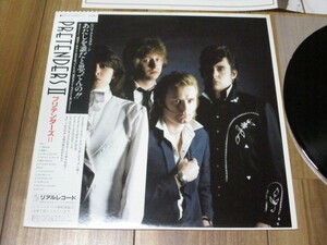 プリテンダーズ Ⅱ PRETENDERS Ⅱ 国内 LP 帯付き DJ盤 うわさの女 他 クリッシー・ハイドン クリス・トーマス レイ・デイビス キンクス 