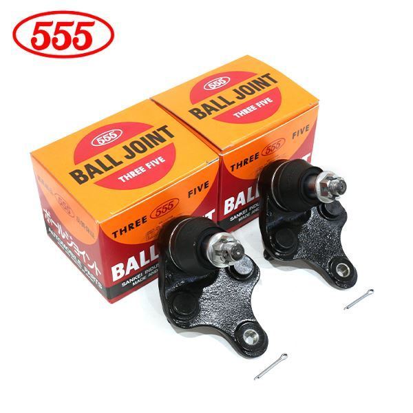 【送料無料】 三恵工業 555 スリーファイブ RAV4 ACA36W ボールジョイント SB-T222 トヨタ 左右共通 2個 43330-49095