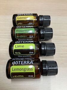 doTERRA ドテラ エッセンシャルオイル 15mL × 4本