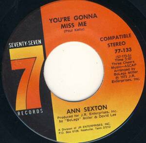 * 70's Funkish Southern Deep Soul 45 * Ann Sexton *