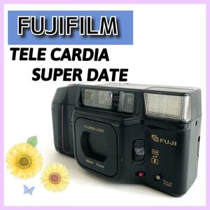 ★送料無料★即決★ジャンク★【動作確認済み】FUJI TELE CARDIA SUPER DATE　富士フイルム　フィルムカメラ