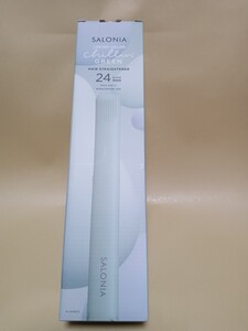 【2022年春夏限定】 SALONIA (サロニア) ストレートヘアアイロン チリングリーン 15mm アイロン 美容家電