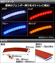 AP LEDサイドマーカー 汎用品 12V 選べる4カラー AP-F-WIN 入数：1セット(左右)_画像2