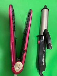 ヘアアイロン、ミニコテ トラベル2点セット