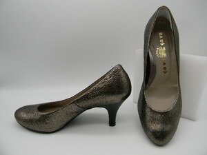 *[ cava cava ]* leather pumps (23.5cm) lustre 