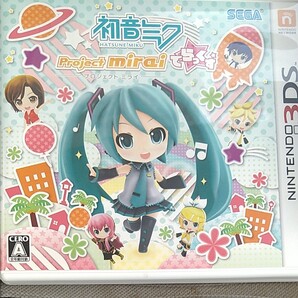 【3DS】 初音ミク Project mirai でらっくす arカード無しです