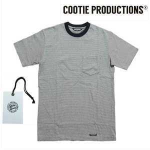 定価11000円 cootie ボーダーTシャツ S ポケット タグ付き