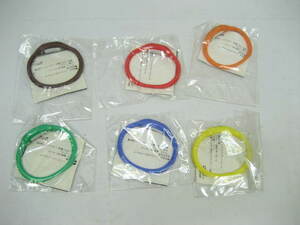 6 point set new goods unopened silicon sport watch wristwatch Raver bracele colorful Event fes Live 