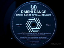 ★☆Daishi Dance「Let Life Loose (ageHa Remix -DJ Edit-) / Soul Roots (DD Express Remix DJ Edit-)」☆★5点以上で送料無料!!!_画像2