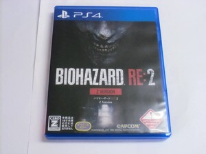 PS4 バイオハザード BIOHAZARD RE:2 Z Version 中古品