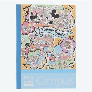 ディズニーリゾート スケジュール帳 2023 TDR カレンダー 手帳 campus キャンパス