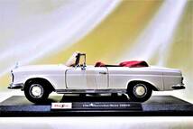 新品マイスト1/18【Maisto】■1967年式Mercedes Bentz 280sl/レア/■BMW/フェラーリ/アウディ/ポルシェ/オートアート/京商/ブラーゴ/他_画像10