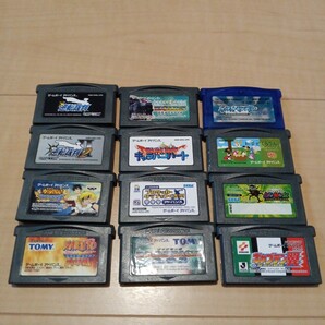 GBA 12本セット(サファイア、ゾイド等)
