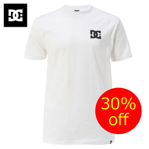 DC SHOES/ディーシーシュー メンズ 涼感速乾 ワンポイントロゴTシャツ 17 TECH SOLO STAR SS 5226J711_WHT