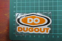 『DUGOUT』 ステッカー　ACTIVE　アクティブ　ダグアウト　デカール_画像2