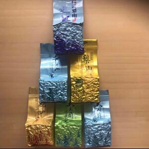 台湾茶 コスパセット 烏龍茶6種 75g6個 450g UP!