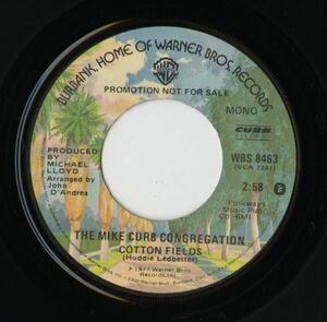 【ロック 7インチ】Mike Curb Congregation - Cotton Fields [Warner Bros. Records WBS 8463]