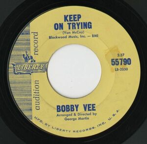 【ロック 7インチ】Bobby Vee - Keep On Trying [Liberty 55790]
