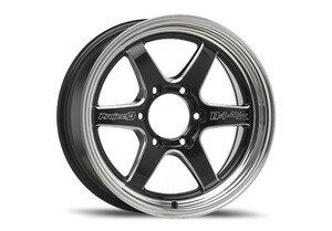 LENSO PROJECT-D D-1SR 17x8.0J +20 6H-139.7 ブラック/マシンド&ミルド 4本セット サーフ プラド FJ ハイラックス タコマ ハイエース