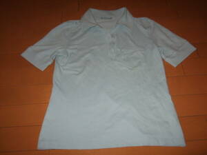  prompt decision *STRENESSE BLUE polo-shirt type tops * light blue M