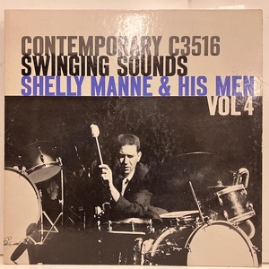 ●即決LP Shelly Manne / Swinging Sounds vol4 j33836 米オリジナル、黄黒 Dg Mono D2D2 シェリー・マン チャーリー・マリアーノ