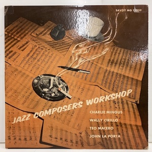 ●即決LP Charles Mingus / Jazz Composers Workshop j33856 米オリジナル、赤銀Dg X20機械/Rvg手書き刻印 チャールズ・ミンガス Mono