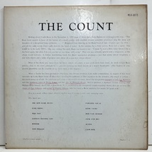 ●即決VOCAL LP Count Basie / the Count j33906 米盤57年プレス、Vinc/Tp Dg Mono 機械スタンパー カウント・ベイシー_画像4