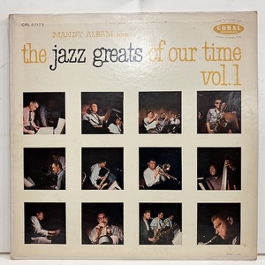 ●即決LP Manny Albam / and the Jazz Greats of Our Time j33982 米オリジナル、Dg Mono Flat マニー・アルバム PHIL WOODS 