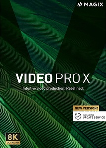 MAGIX Video Pro X 12 ビデオ編集／カラーグレーディング／オーディオ処理／エフェクトデザイン／オーサリング 動画編集ソフト DL版
