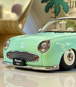 アシェット 国産名車コレクション 日産フィガロ 1/24 イグニッションモデル スカイライン GT-R GTR ケンメリ ハコスカ ブタケツ ローレル