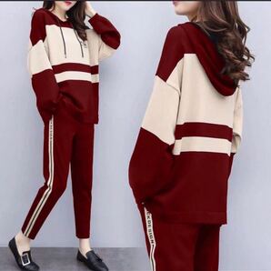 ルームウェア ジャージ 上下セット スポーツウェア セットアップ 韓国 4XL