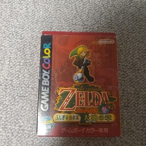 ゼルダの伝説 ふしぎの木の実 大地の章 ソフト 箱 説明書 セット