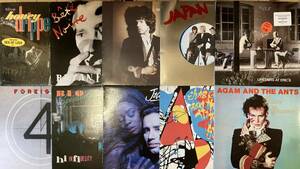 ■まとめて■80'sロック~New Wave レコード合計69枚セット!■Ultravox/Genesis/B-52's/Blondie/Japan/Bryan Ferry/Duran Duran ...etc