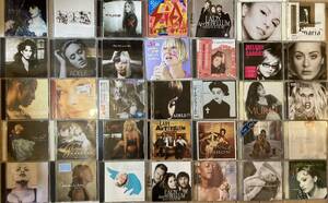 ■まとめて!■洋楽女性ボーカル/アーティスト CD合計51枚セット※Blu-ray1枚含む■Sia/Lady Gaga/Mariah Carey/Adele...etc