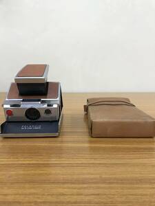 ★ Polaroid SX-70 LAND Camera ポラロイドカメラ インスタントカメラ 革製ケース付き ★ J137